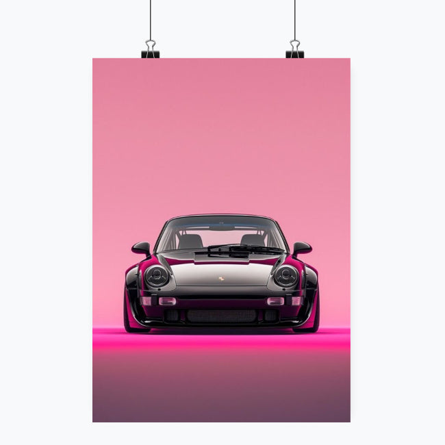 Porsche - Plakat pionowy A1-A4