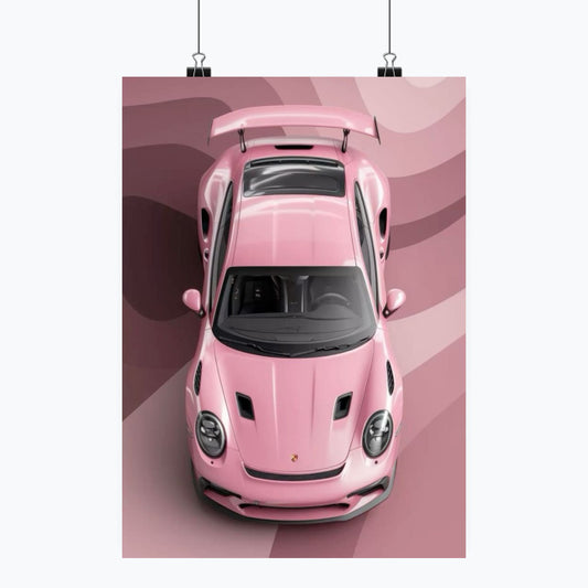 Porsche - Plakat pionowy A1-A4